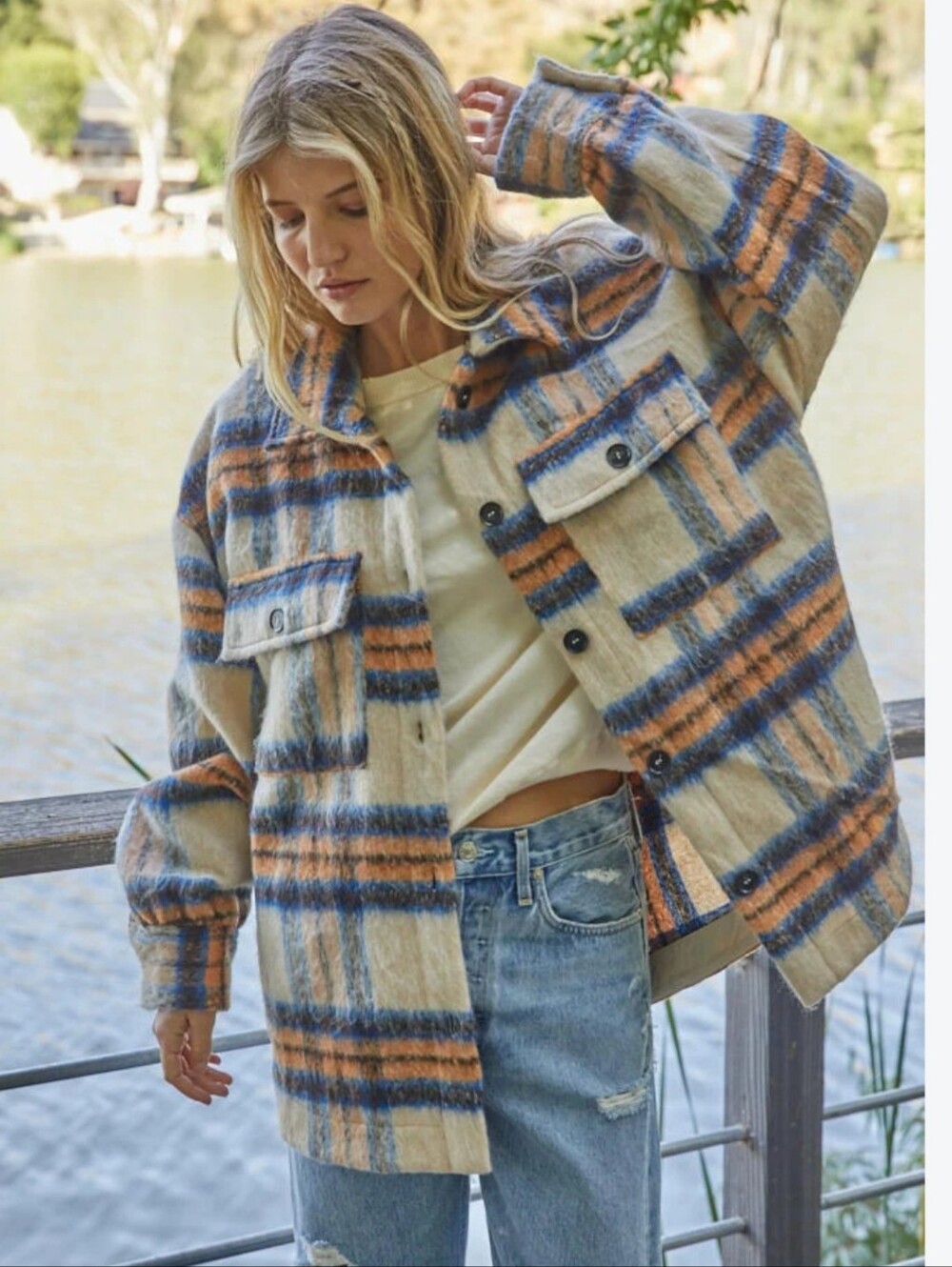 Plaid Jacket ONLY NWT